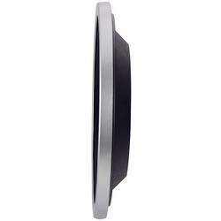 EUROTIME 56831-07 DCF nástěnné hodiny 30 cm x 43 mm, stříbrná