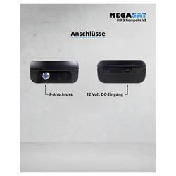 MegaSat HD 3 kompakt V3 vyhledávač satelitního signálu