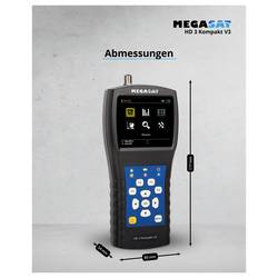 MegaSat HD 3 kompakt V3 vyhledávač satelitního signálu