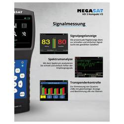 MegaSat HD 3 kompakt V3 vyhledávač satelitního signálu