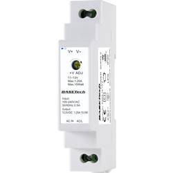 Basetech BT-2250247 síťový zdroj na DIN lištu 12 V 1.25 A 15 W Počet výstupů:1 x Obsah 1 ks