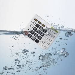 Casio WD-320MT stolní kalkulačka, displej (počet míst) 12, solární napájení, na baterii, stříbrnočerná
