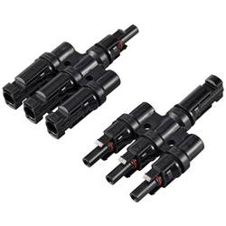 Sygonix Solaradapter T-Verbinder (3 zu 1) 1000V SY-6408000 Y-zástrčka