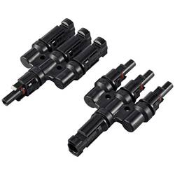 Sygonix Solaradapter T-Verbinder (3 zu 1) 1000V SY-6408000 Y-zástrčka