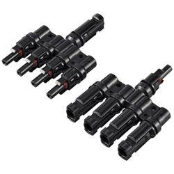Sygonix Solaradapter T-Verbinder (4 zu 1) 1000V SY-6408002 Y-zástrčka