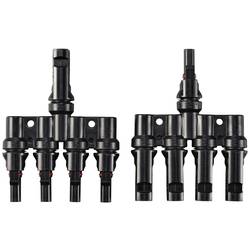 Sygonix Solaradapter T-Verbinder (4 zu 1) 1000V SY-6408002 Y-zástrčka