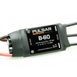 Pichler Modellbau PULSAR B-60 Brushless letový regulátor pro model letadla Zatížitelnost (max. A): 80 A