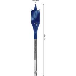 Bosch Accessories 2608900318 frézovací vrták do dřeva 1 ks 19 mm Celková délka 152 mm šestihran 1 ks