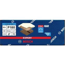 Bosch Accessories 2608901664 Brusný papír pro oscilační brusku Zrnitost 180 (d x š) 133 mm x 80 mm 50 ks