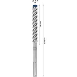 Bosch Accessories EXPERT SDS max-8X 2608900240 příklepový vrták 1 ks 25 mm Celková délka 320 mm SDS max 1 ks
