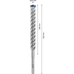Bosch Accessories EXPERT SDS plus-7X 2608900142 wolfram-karbid příklepový vrták 1 ks 20 mm Celková délka 250 mm SDS plus 1 ks