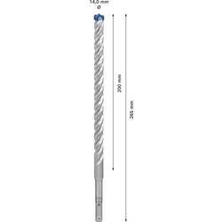 Bosch Accessories EXPERT SDS plus-7X 2608900176 příklepový vrták 10dílná 14 mm Celková délka 265 mm SDS plus 10 ks