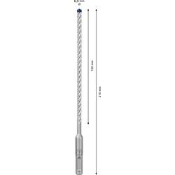 Bosch Accessories EXPERT SDS plus-7X 2608900161 příklepový vrták 10dílná 6 mm Celková délka 215 mm SDS plus 10 ks