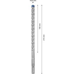 Bosch Accessories EXPERT SDS plus-7X 2608900098 wolfram-karbid příklepový vrták 1 ks 10 mm Celková délka 215 mm SDS plus 1 ks