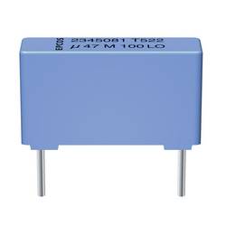 TDK B32524-Q8474-K 1 ks fóliový kondenzátor MKT radiální 0.47 µF 630 V/DC 10 % 27.5 mm (Ø x v) 0.5 mm x 21 mm Piece