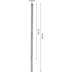 Bosch Accessories EXPERT SDS plus-7X 2608900112 wolfram-karbid příklepový vrták 1 ks 12 mm Celková délka 365 mm SDS plus 1 ks