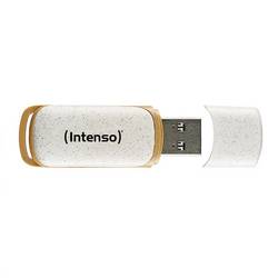 Intenso Green Line USB flash disk 64 GB béžová, hnědá 3540490 USB 3.2 (Gen 1x1)