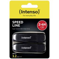Intenso Speed Line USB flash disk 64 GB černá 3533494 USB 3.2 (Gen 1x1)