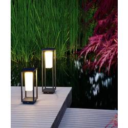 Deko Light 733050 Samas Solar 500 venkovní solární stojanové světlo s PIR senzorem LED pevně vestavěné LED 2.2 W tmavě šedá