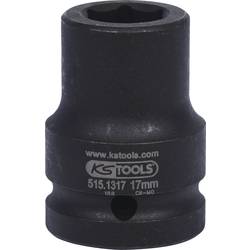 KS Tools 5151317 515.1317 šestiúhelník rázový nástrčný klíč 17 mm 17 mm 3/4