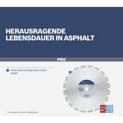 Bosch Accessories 2608603642 Best for Asphalt diamantový řezný kotouč Průměr 400 mm beton, pískovec, Asfalt, Vápenec 1 ks
