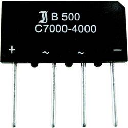 Diotec B250C5000A můstkový usměrňovač SIL-4 600 V 5 A jednofázové