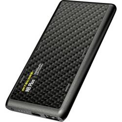 NiteCore powerbanka Li-Ion, 10000 mAh, Quick Charge, Dodávka energie, USB-C® (s napájením), černá, Venkovní