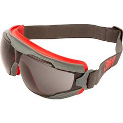 3M Goggle Gear 500 GG502SGAF uzavřené ochranné brýle vč. ochrany proti zamlžení červená, šedá