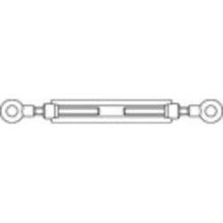 TOOLCRAFT 1066895 matice napínáku M6 nerezová ocel A2 DIN 1480 1 ks