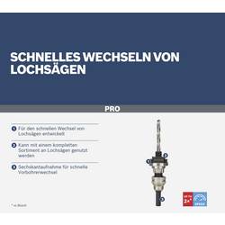 Bosch Accessories 6k-Universalaufnahmeschaft /LS SW9,52 f.14-210mm m.Zentrierb. 2609390589 upínací držák pro děrovací pilu 6.3 mm 1 ks