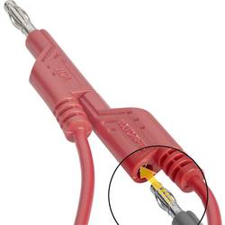 VOLTCRAFT MS5/RT měřicí kabel lamelová zástrčka 4 mm lamelová zástrčka 4 mm 5.00 m červená 1 ks
