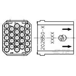 G Series Products TE AMP G Series Products 202650-4 TE Connectivity Množství: 1 ks