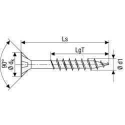 SPAX 0191040300303 šroub ze zápustnou hlavou 3 mm 30 mm T-STAR plus ocel 200 ks