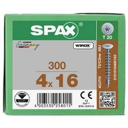 SPAX 0151010400163 vrut s půlkulatou hlavou 4 mm 16 mm T-STAR plus ocel 300 ks
