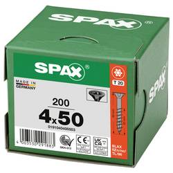 SPAX 0191040400503 šroub ze zápustnou hlavou 4 mm 50 mm T-STAR plus ocel 200 ks