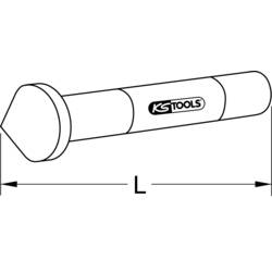 KS Tools 1222290 Obrubovací kužel