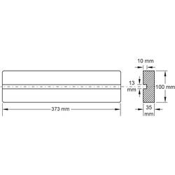 KS Tools 160.0484 Gumové podložky (d x š x v) 373 x 100 x 35 mm