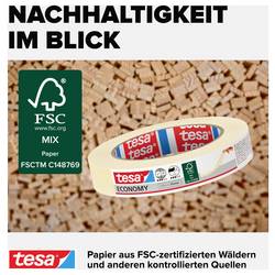 tesa UNIVERSAL 05286-00000-03 krepová lepicí páska béžová (d x š) 50 m x 19 mm 1 ks