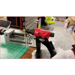 KS Tools 150.9850 Sada kleští na ruční nýty 3 v 1, 12 ks