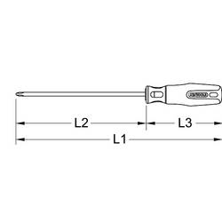 KS Tools 117.5001 117.5001 křížový šroubovák PH 1