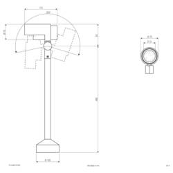 EVN PLCA65151502 PLCA65151502 LED zahradní reflektor