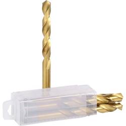 KS Tools 330.4125 330.4125 HSS TiN spirálový vrták 12.5 mm TiN DIN 338 5 ks