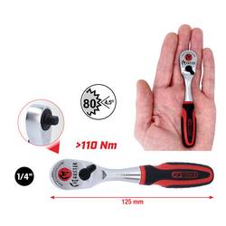 KS Tools 935.1490 935.1490 ráčna 1/4 125 mm