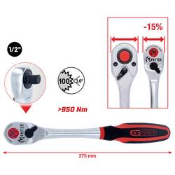 KS Tools 935.1290 935.1290 ráčna 1/2 275 mm