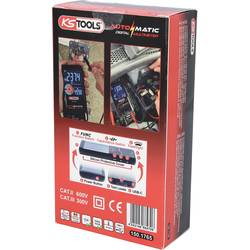 KS Tools 150.1765 digitální multimetr, Vč. brašny