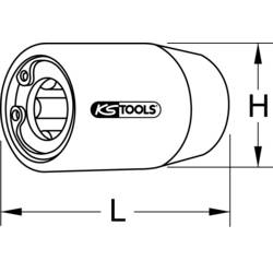 KS Tools 1162086 Klíč na závrtné šrouby