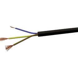 VOKA Kabelwerk H05VVF3X1 jednožilový kabel - lanko H03VV-F 3 x 1 mm² černá 100 m