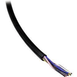 BKL Electronic 1506005/10 datový kabel Li12Y11Y 10 x 0.14 mm² černá 10 m