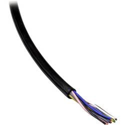 BKL Electronic 1506009/5 datový kabel Li12Y11Y 4 x 0.25 mm² černá 5 m
