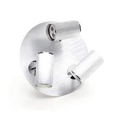 Deko Light Indi III Stropní svítidlo vysokonapěťová halogenová lampa GU10 50 W stříbrná